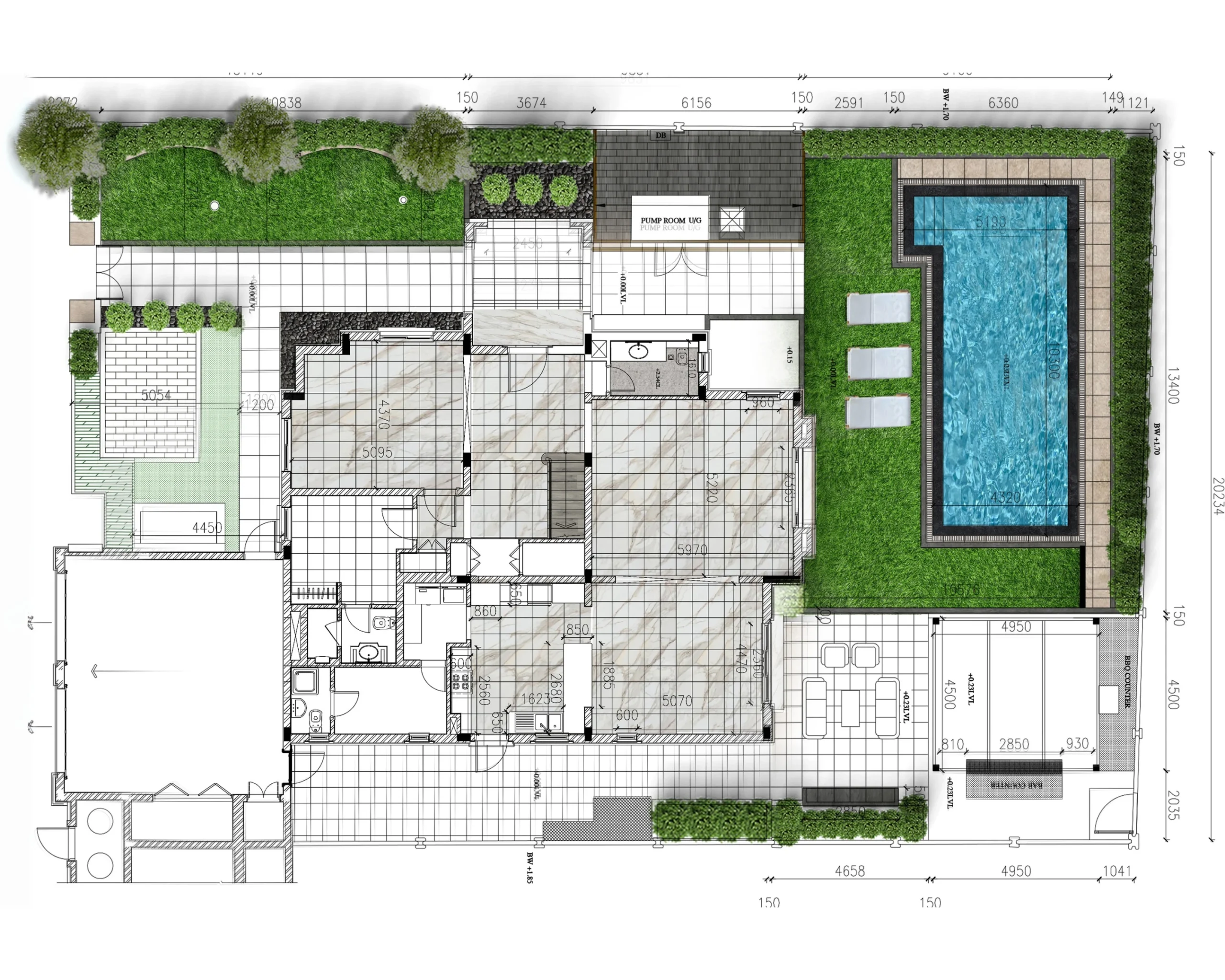 S5 Our process - Villa Layout Plan